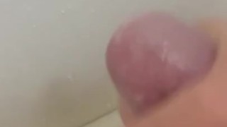 Jerking off with a sticky hand