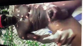 Outside, public Jerk JIZZY 💦