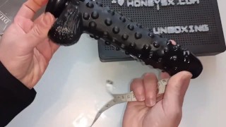 Unboxing Stimulating-dildo HoneySX Corn (Bottomtoys)