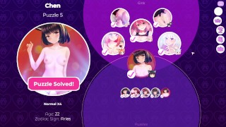 Desnudando a mis waifus (Mosaique Neko Waifus 2) #1