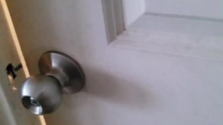 Listening to my teen stepsister fucking hard with her boyfriend in the shower moaning loud orgasm