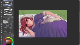 THANKSGIVING SPEED DRAWING: AMPHIRA AS A INNOCENT PURITAN
