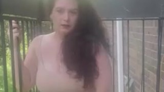 A little masturbation while my neighbors