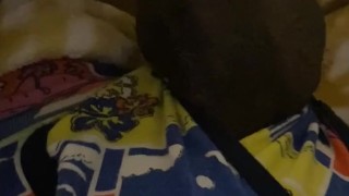 BBC OILED THRU BOXER HOLE !! Thick precum !!! VERBAL DADDY GIVES US ANOTHER COCK VIDEO TO ENJOY