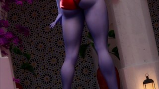 Hentai JOI - Widowmaker Breaks you in (sissy, femdom, assplay, CBT, edging, cum from anal)