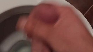 Young man Jerking off