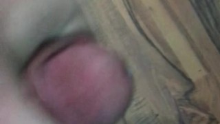 Cum on floor