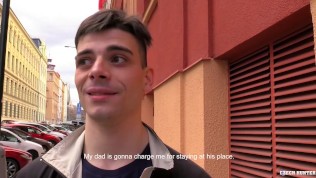 BigStr - Desperate Straight Guy Needs Some Money & Tries His First Fuck With A Man