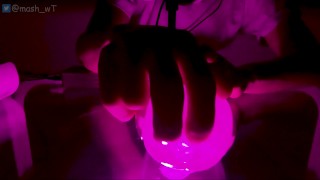【ASMR/女性向け】入り口と外をひたすらくちゅくちゅして焦らし続ける７分半【耳舐め/吐息あり】