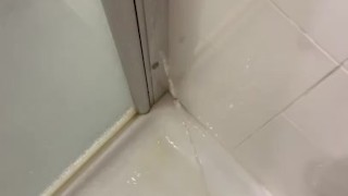 Pissing in my Shower