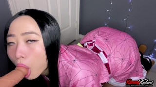 Nezuko Plays & Sucks Your Cock -ASMR DemonSlayer- Kimmy Kalani ...