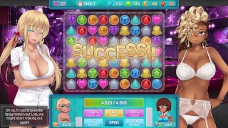 Huniepop 2 Part 24: Jessie and Lola Drink Cum