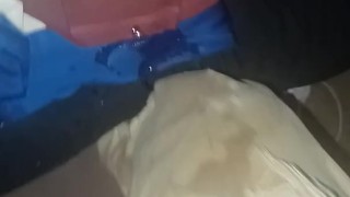 Giving clothes a "wash" ;)