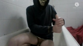 Solo Anal and Hand Job