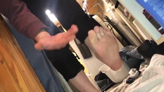 My Feet Toes Soles After An Adventure On Four-Wheeler! (Got soaked) 