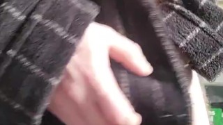 Post-Shower Cum Shot - White Boy Jerks It Til He Blows A Load 🤤