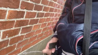 WTF dude you are filming your peeing dick