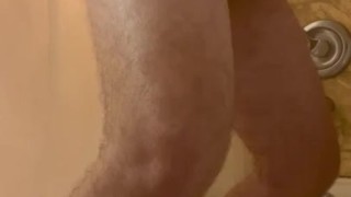 Shower masturbation