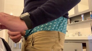 Jerking off in my American Eagle boxers, sagging and cumming, verbal too