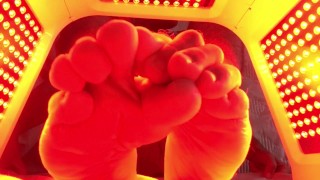 NASA uses this technology to heal astronauts seems to do well lighting up my feet - Manlyfoot