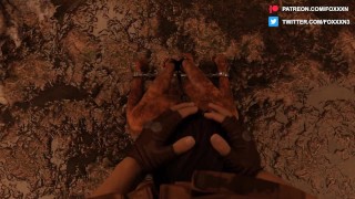 Jill Valentine BDSM Rough Muddy Blowjob