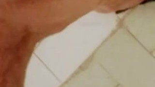 Baño y juego con mis pies 