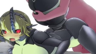 furry animation Doggystyle creampie