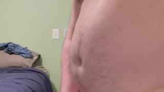 Buster tries on his briefs