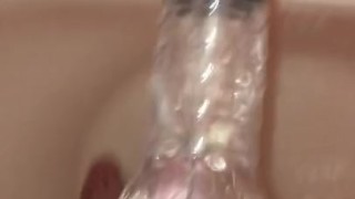 Thick Cock Stuffs Tight Fleshlight and Cums Twice