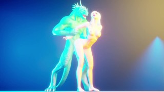 Furry Alien Impregnation PART 4 | sex standing