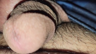 silly teen looks inside his pink dickhole (4K)