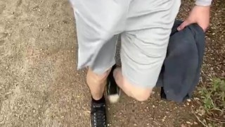 Getting Hard in Soft Shorts | Walking Freeballing HD 60fps