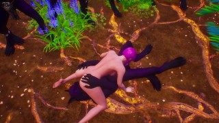 Furry flock werewolves | 69 | accidentally got cum in mouth