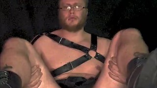 6'5" Gladiator Jerks Off and Fucks Himself