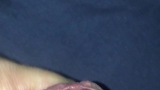 A solo guy has a morning slow wank which turns into a fast wank