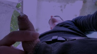 Backwards pissing dick