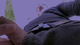 Backwards pissing dick