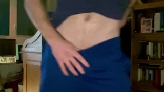 Dancing Stripping Stroking Cumming