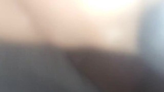 Hotwife Sunshyne sucks Texas's bwc outside abandoned house and takes facial!