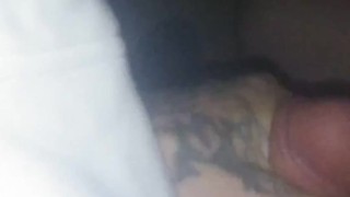 Hotwife Sunshyne sucks Texas's bwc outside abandoned house and takes facial!