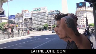 SayUncle - Horny and attractive Latino studs have hot threesome and camera