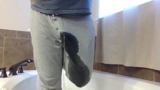 Pissing before showing