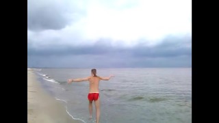 Oops... my dick slipped out!