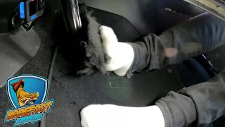 I drive in socks in nyc