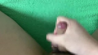 オナニー生活1日目　日本　ケツ割れでイク　ゲイ　バイ　ぽっちゃり　素人　個人撮影　オナニー　ジョックストラップ　射精　ローション　日本人　手コキ　女性向け　初体験　japanese