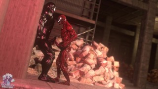 POWER UP Carnage hyper muscle growth animation