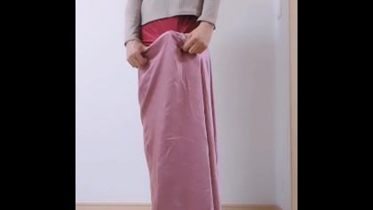 Palazzo Pants Porn - Satin Skirt: an Usual Outfit to the Super Perverted Lascivious Bitch!!!!  -full Vid on Onlyfans- - Free Porn Videos - YouPorn