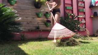 HEAVY SERVICE IN THE GARDEN