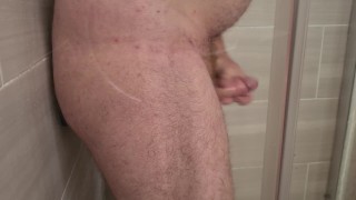 Step sis forgot her dildo in the shower, so I used it.