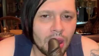 BBC dick sucking fantasy